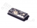 Accu capaciteits-meter/-display blauw
